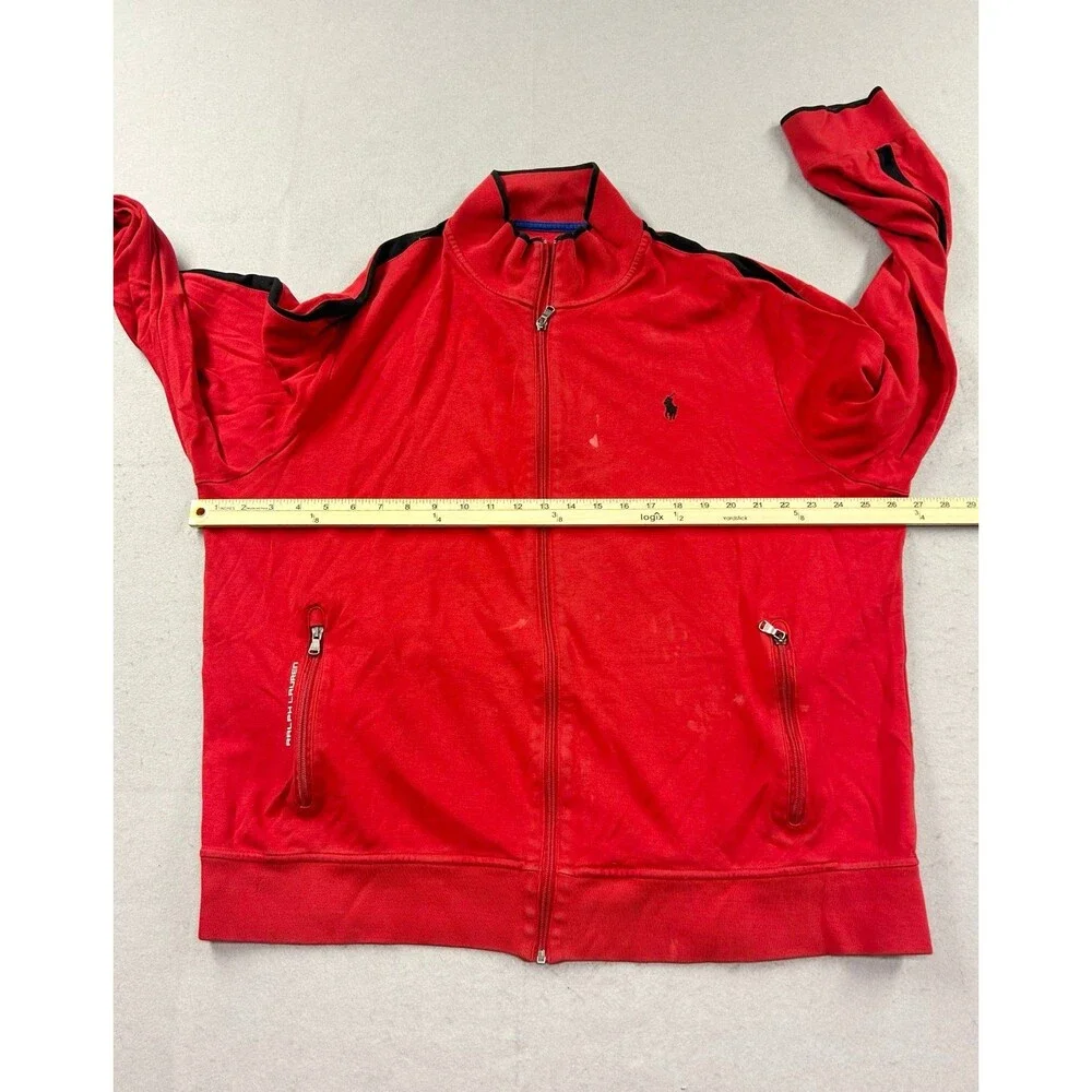 Polo Ralph Lauren Men’s Red Full Zip Jacket
